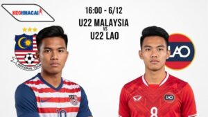 Nhận định bóng đá U22 Malaysia vs U22 Lào, 16h00 ngày 6/12